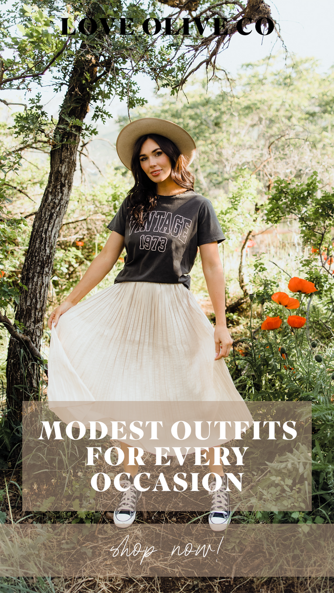 Modest Outfits for Every Occasion Love Olive Co