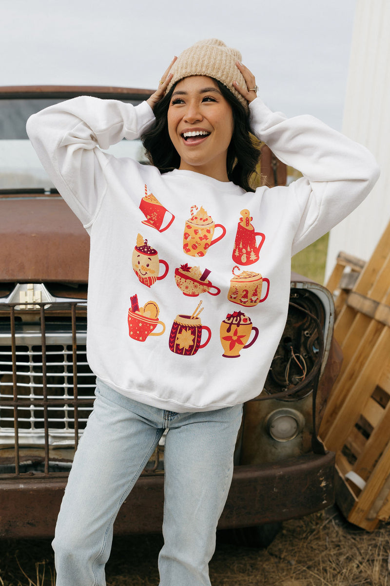 Hot Chocolate Pullover-Cream – Love Olive Co
