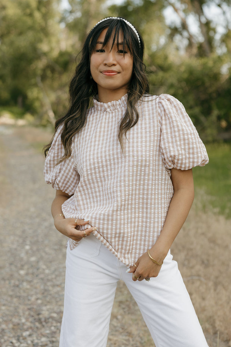 LUPE TOP IN OLIVE main image 1
