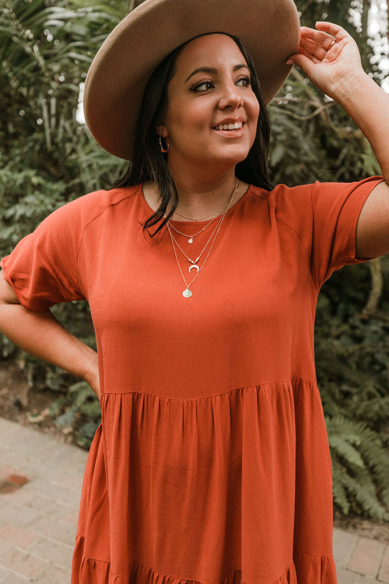 Barcelona DressBrick Love Olive Co