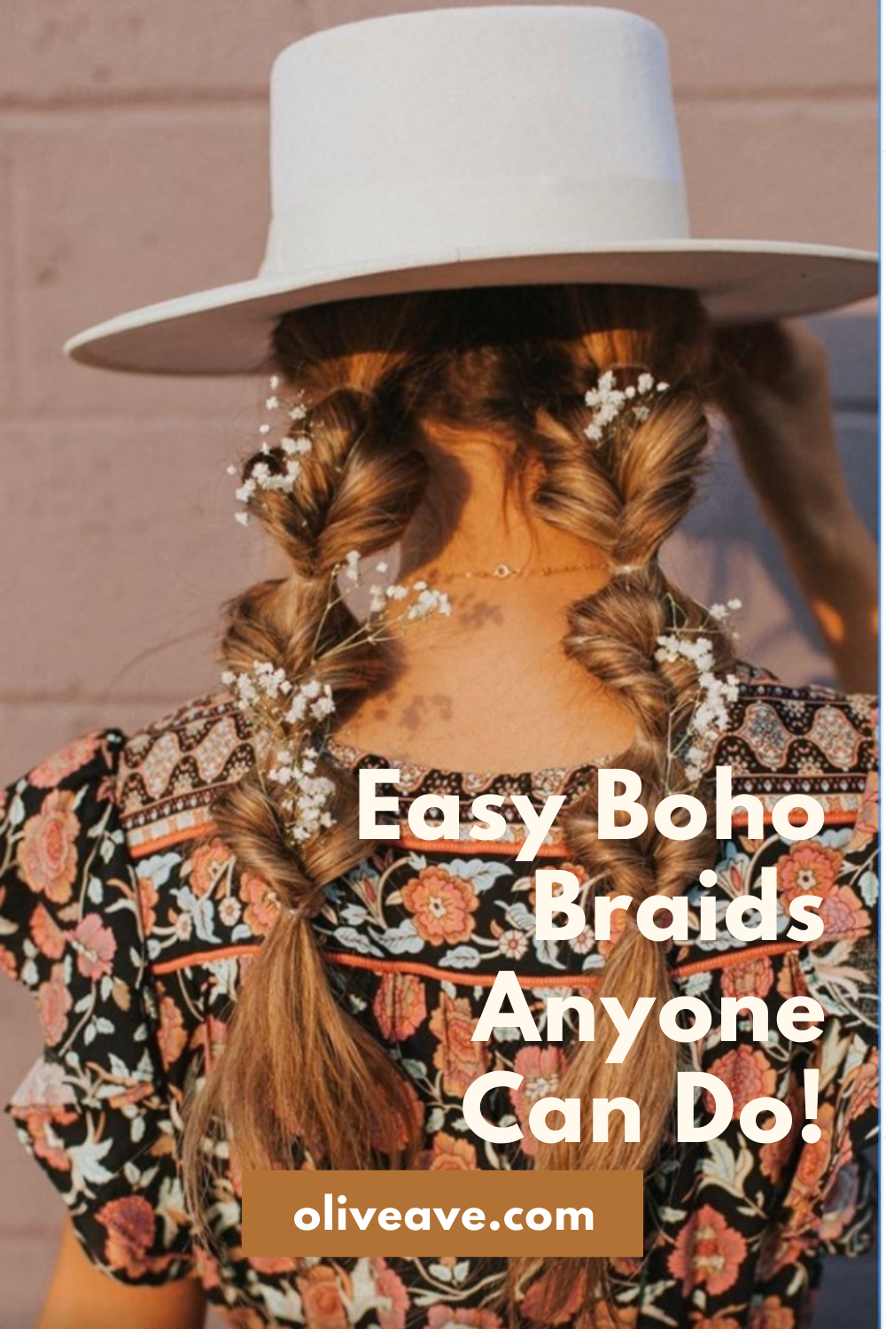Easy Boho Braids Anyone Can Do! www.oliveave.com/blogs