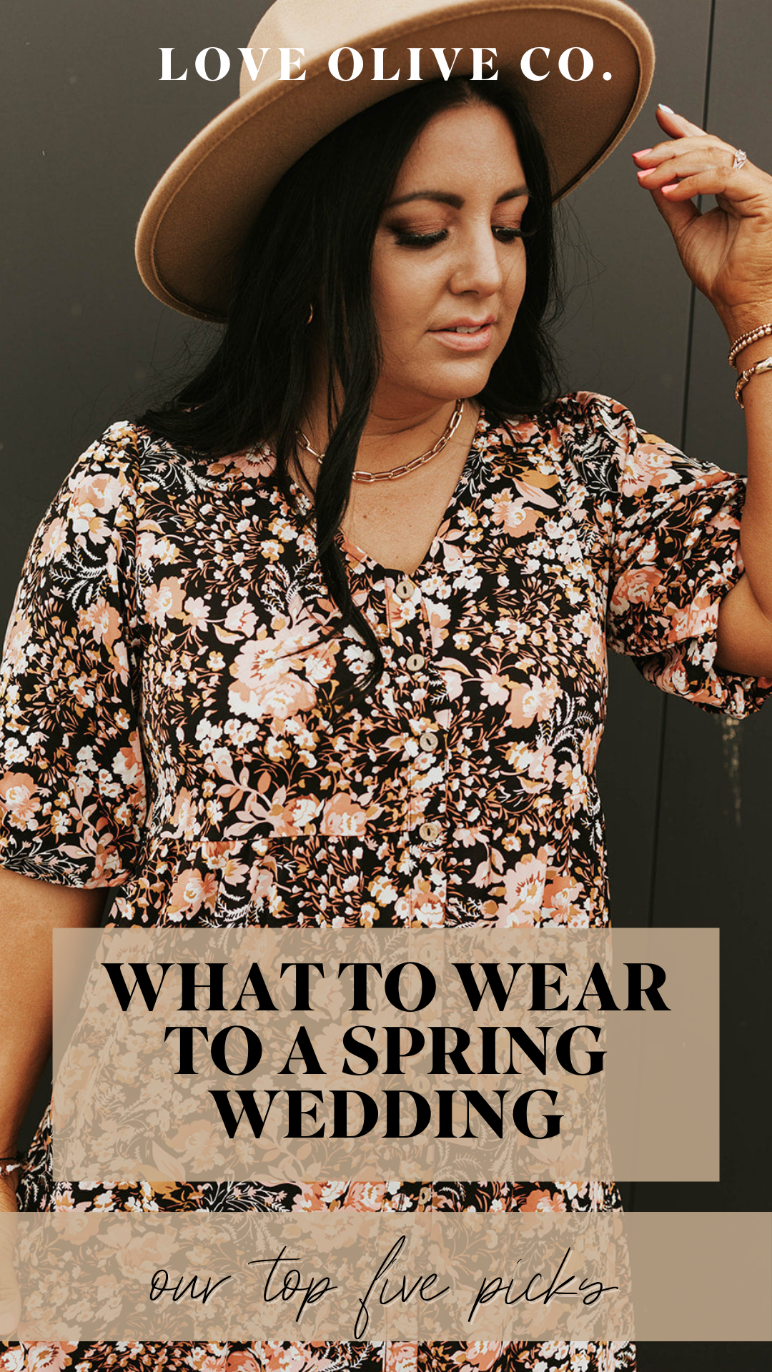 what to wear to a spring wedding. www.loveoliveco.com