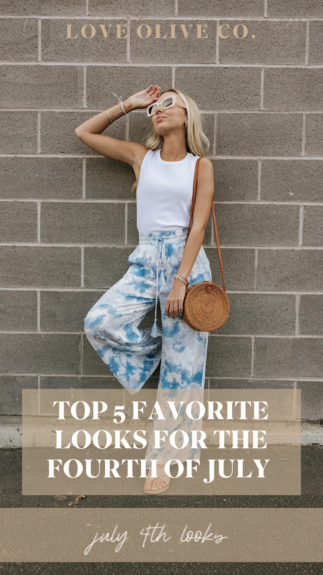 top 5 favorite looks for the fourth of july. www.loveoliveco.com
