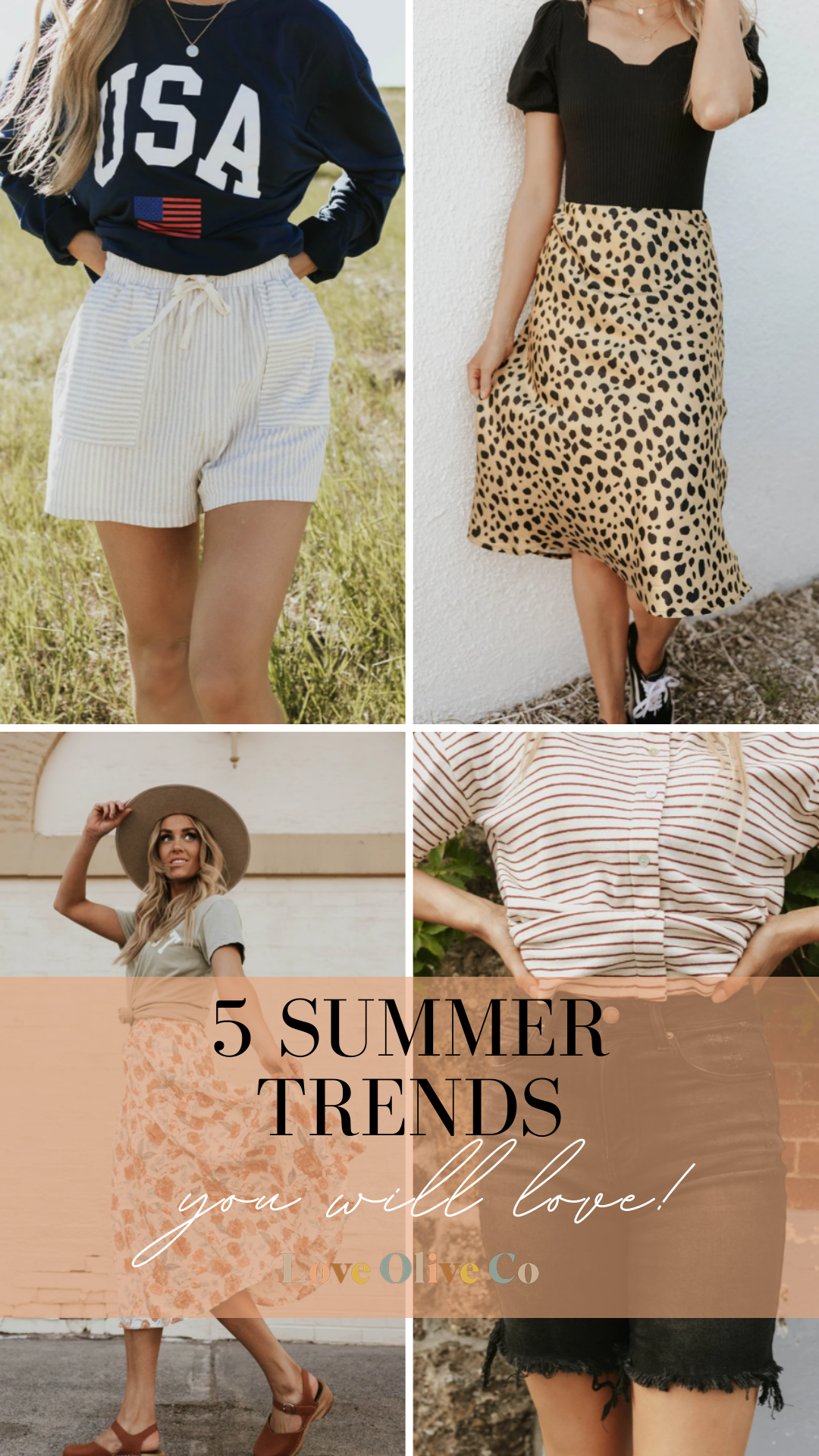 5 Summer Trends You Will Love. www.loveoliveco.com
