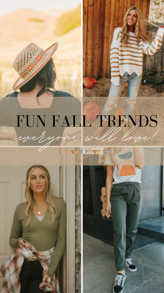 fun fall trends everyone will love. www.loveoliveco.com