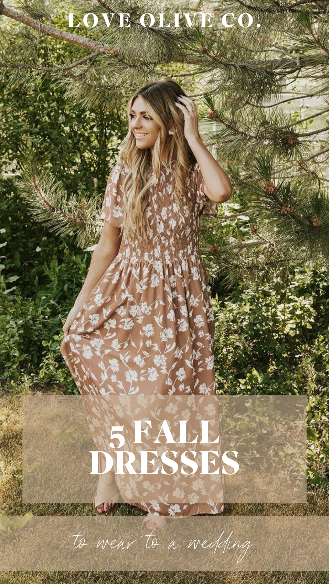 5 fall dresses to wear to a special event. www.loveoliveco.com