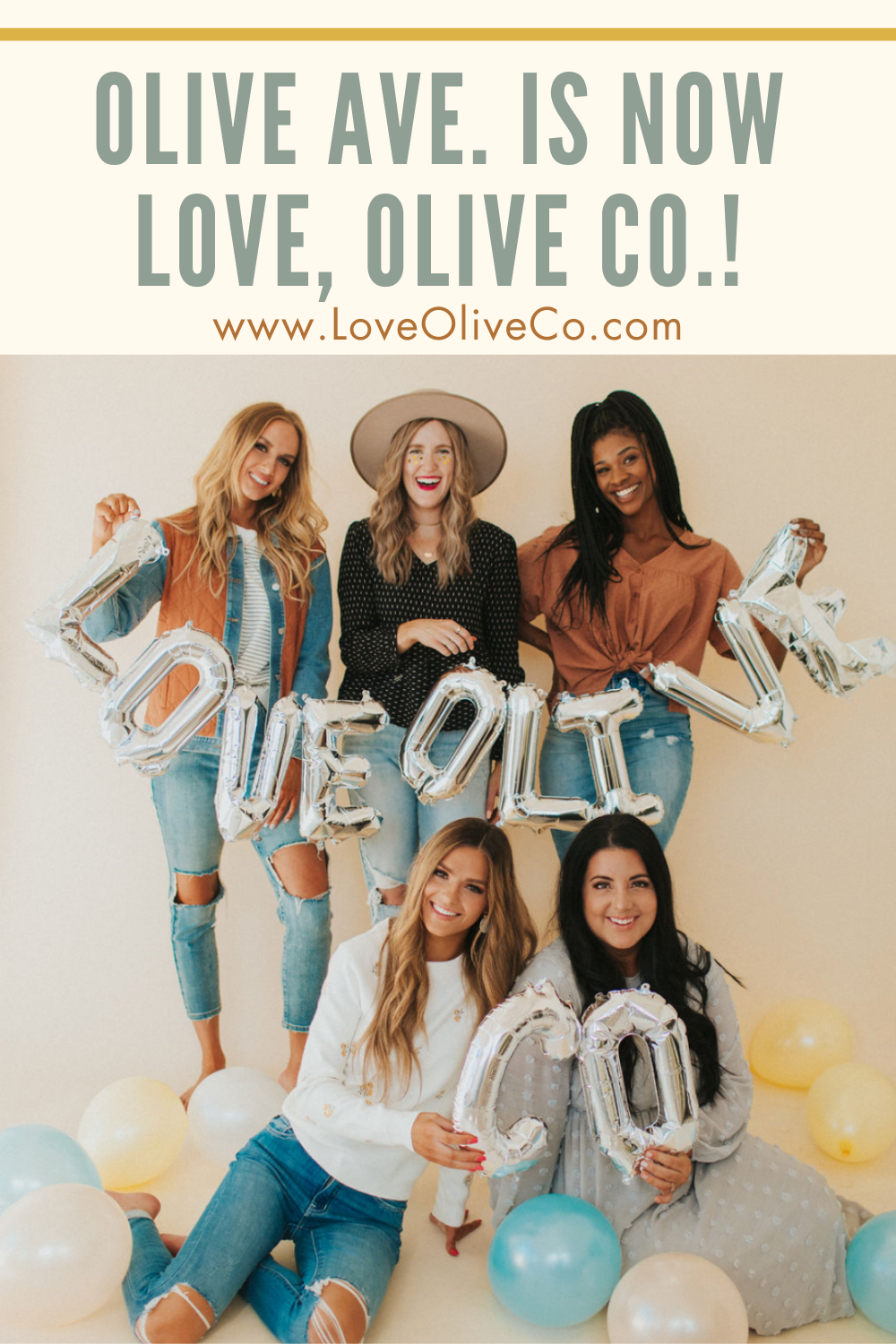 Olive Ave. is Now Love, Olive Co.! www.loveoliveco.com