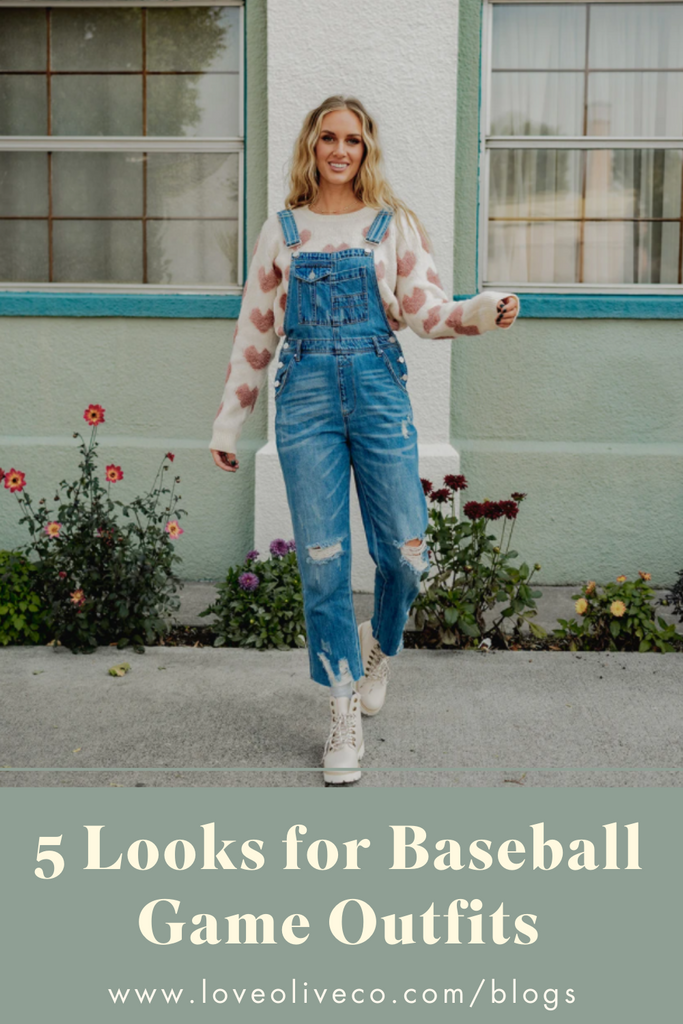 5 Looks for Baseball Game Outfits