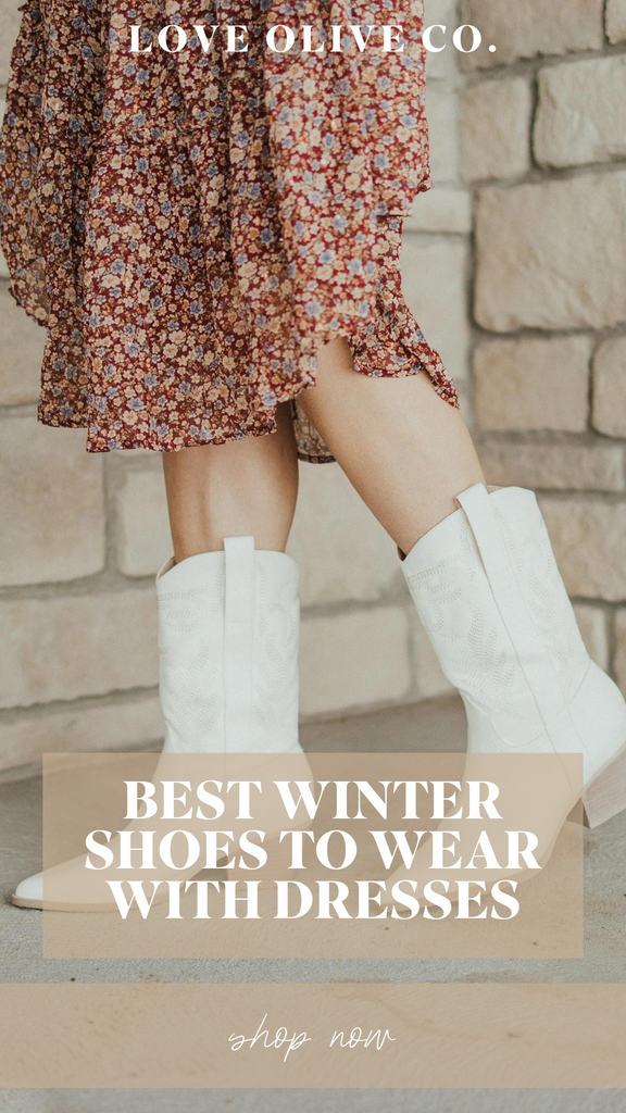 Best Winter Shoes to Wear with Dresses Love Olive Co