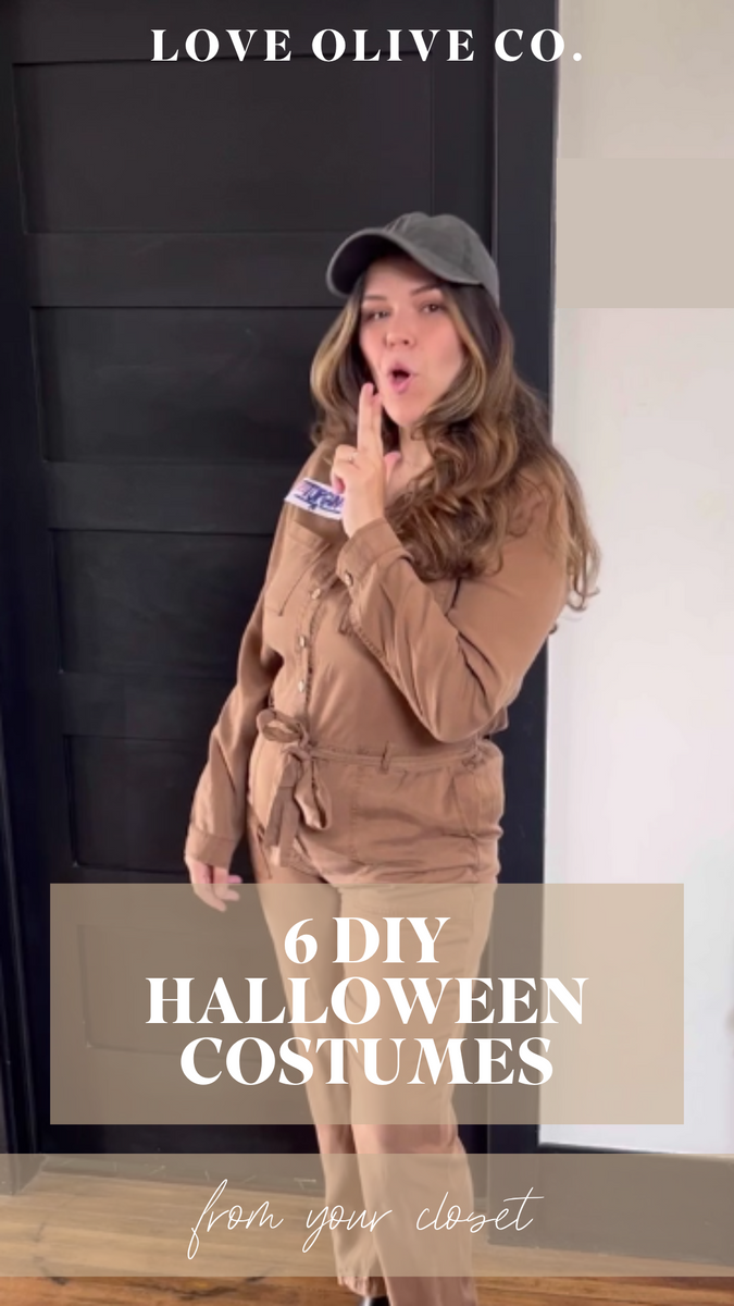 6 DIY Halloween Costumes from Your Closet Love Olive Co