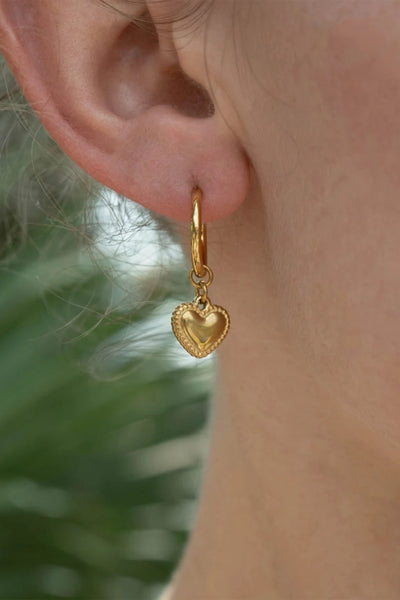 All My Heart Earrings-Gold