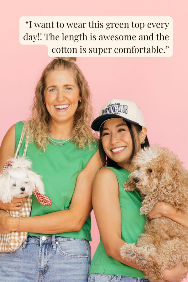 Harper Top-Green