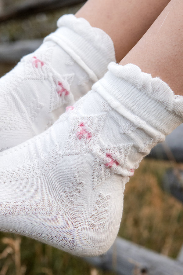 Jandee Socks-White