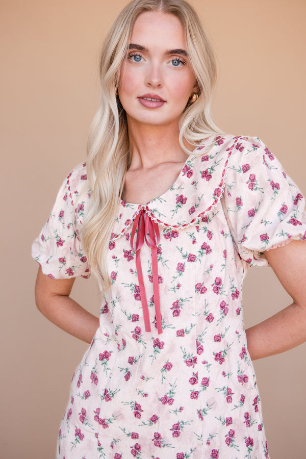 Khari Dress-Pink Floral