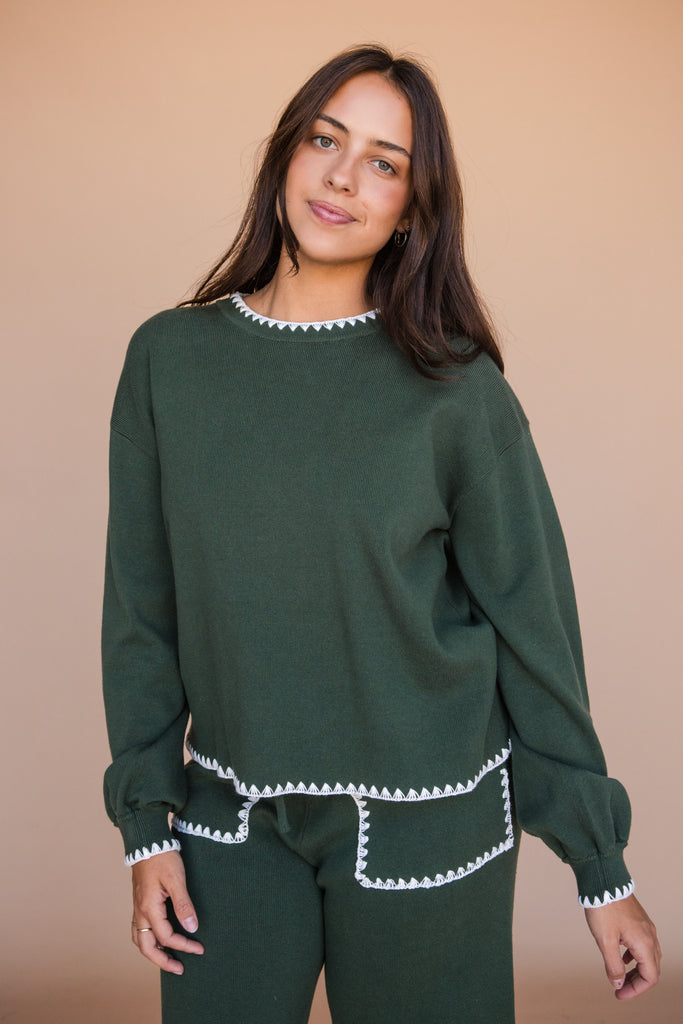 Hollis Sweater-Green
