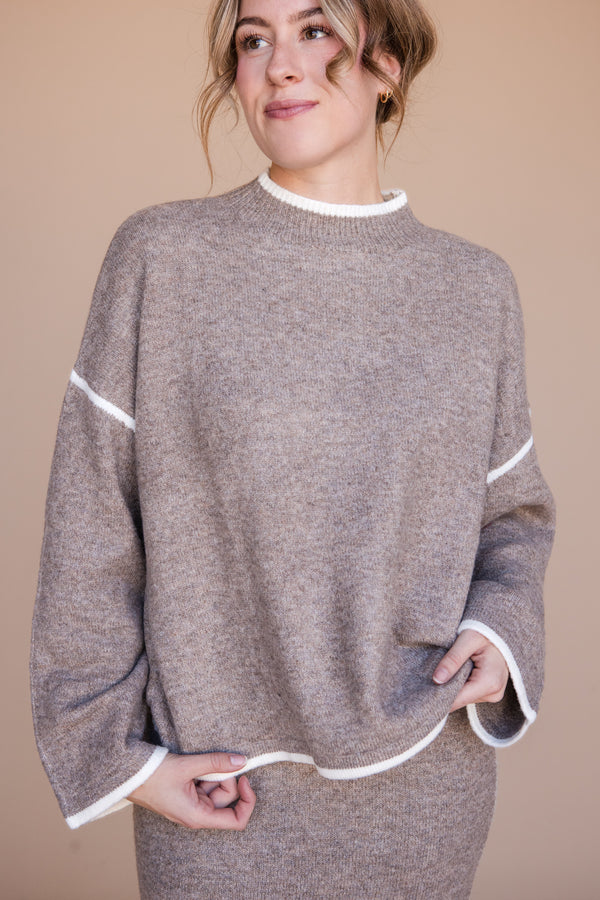 Connie Sweater-Mocha