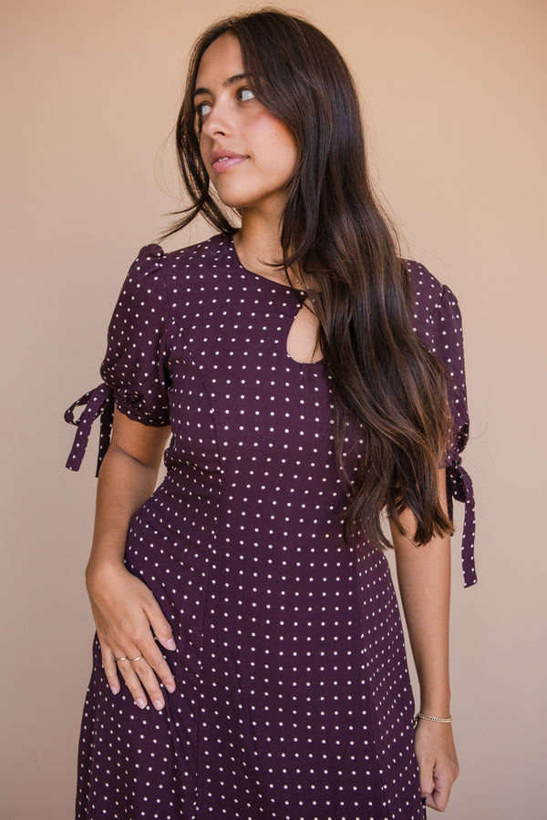 Audrey Dress-Mulberry