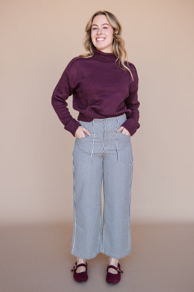 Holmes Pants-Navy