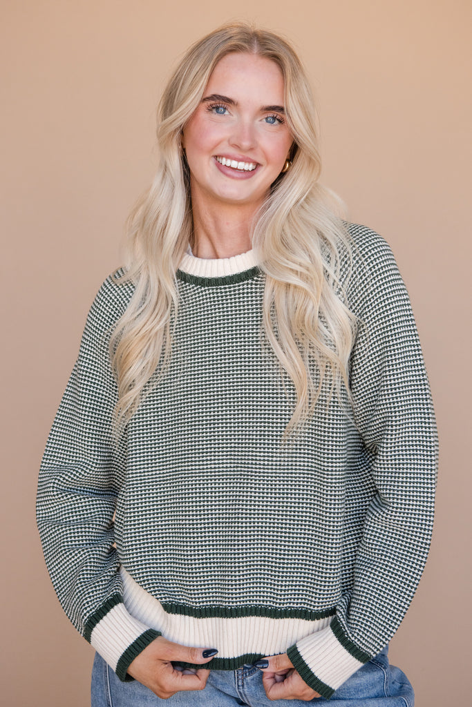 Gwen Sweater-Green