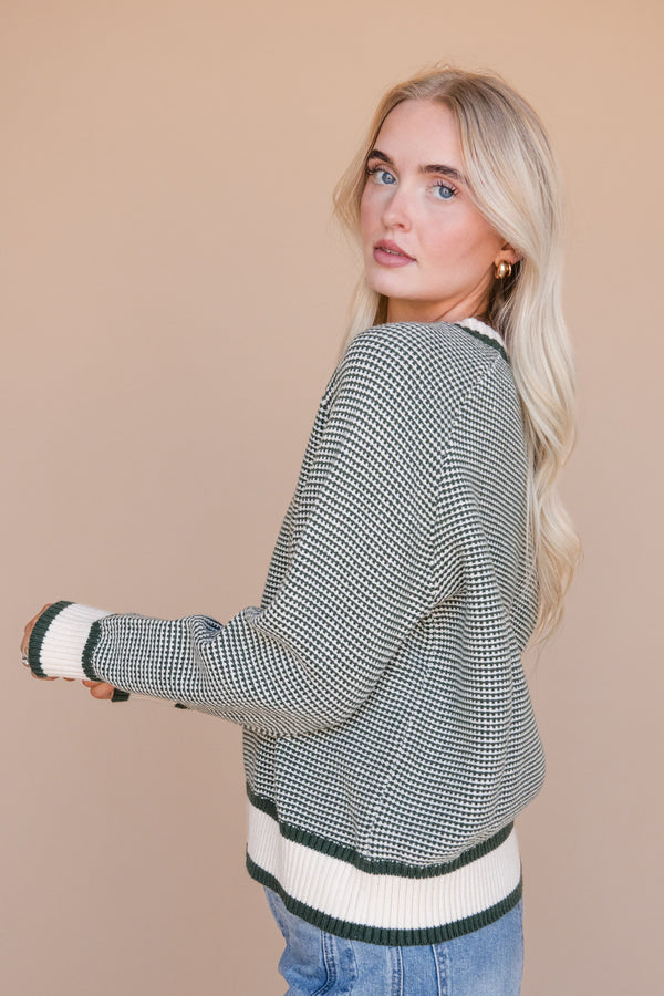 Gwen Sweater-Green