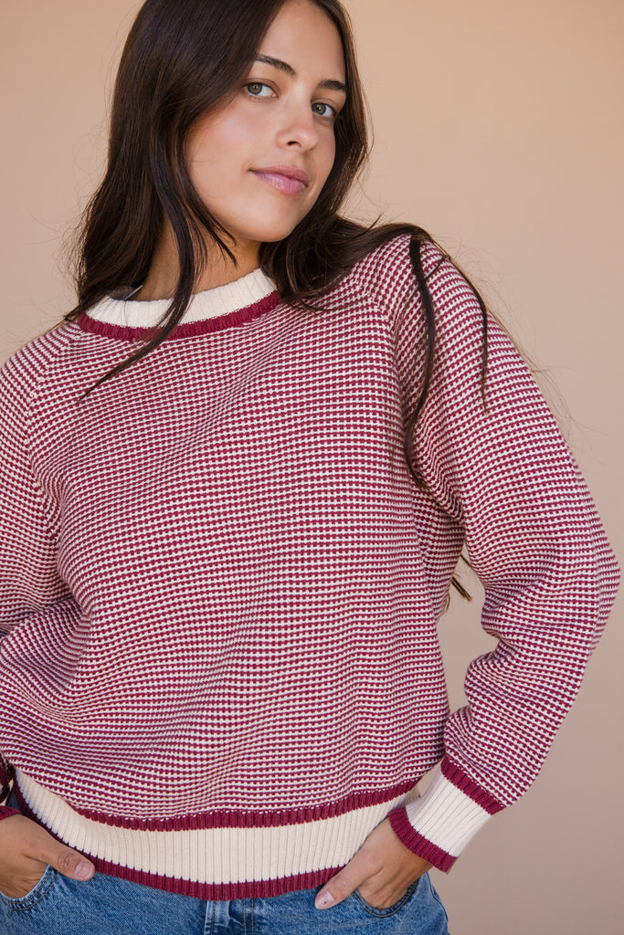 Gwen Sweater-Red
