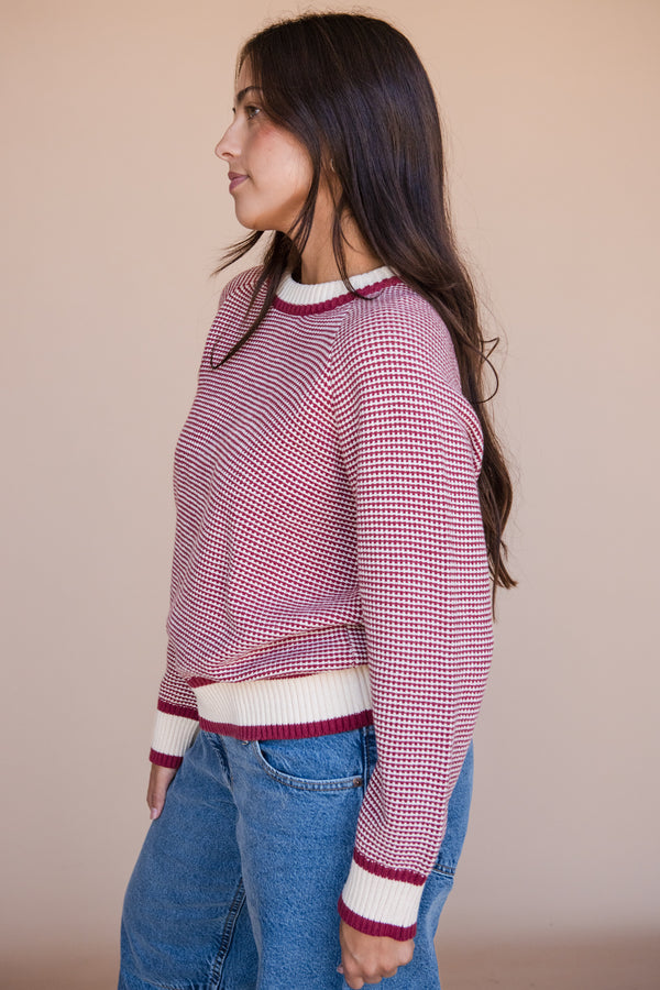 Gwen Sweater-Red