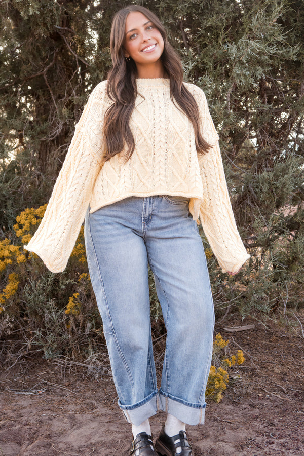 Carolina Sweater-Yellow