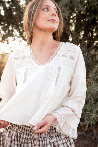 Nadia Top-Cream