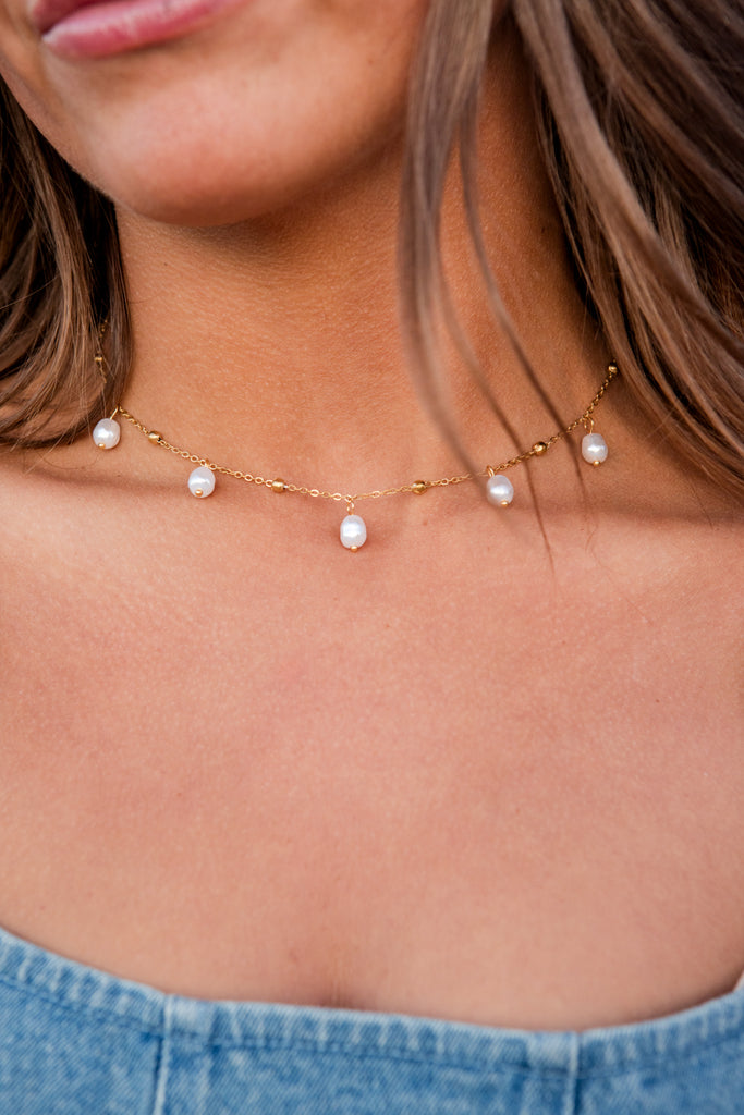 Wren Necklace-Gold
