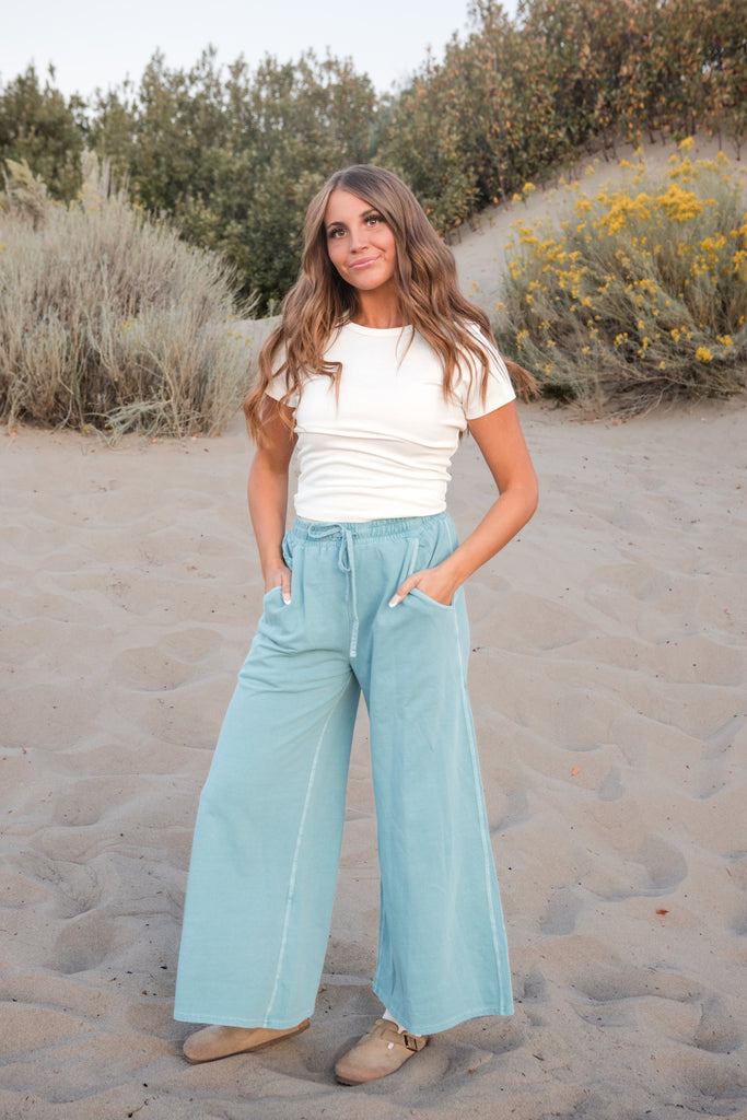 Jordan Pants-Blue Grey