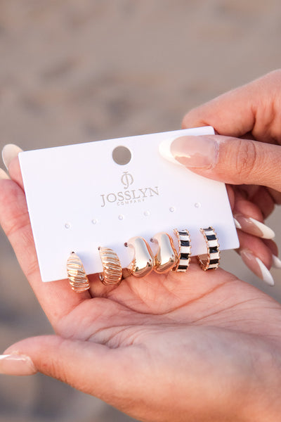 Melody Earring Set-Gold