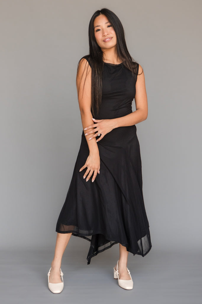Simone Dress-Black