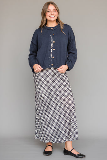 Cher Dress-Plaid Multi
