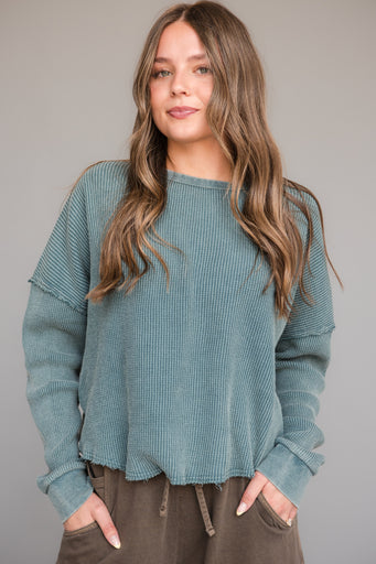 Adrian Top-Dark Teal