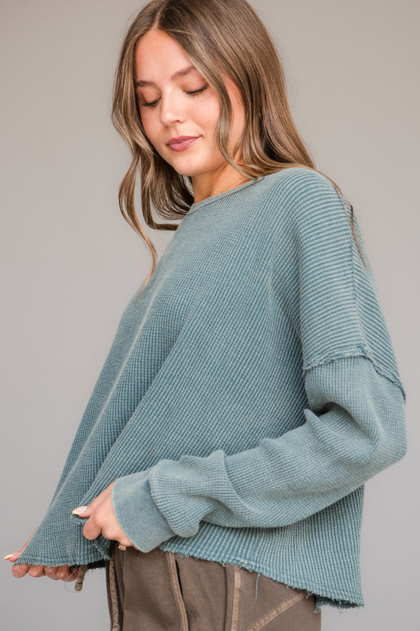 Adrian Top-Dark Teal