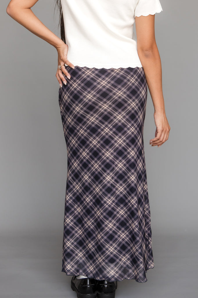 Mia Skirt-Black Plaid – Love Olive Co