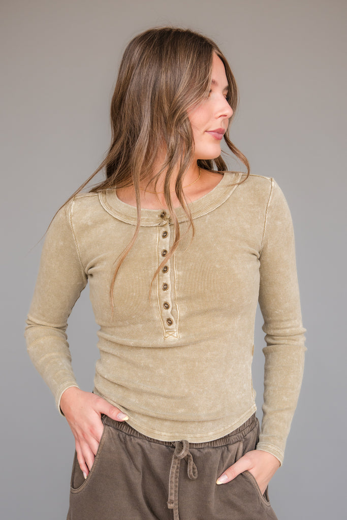 Madge Top-Light Olive