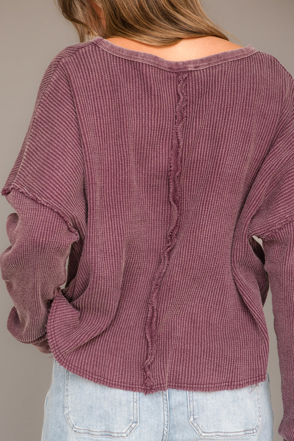 Adrian Top-Dark Cherry