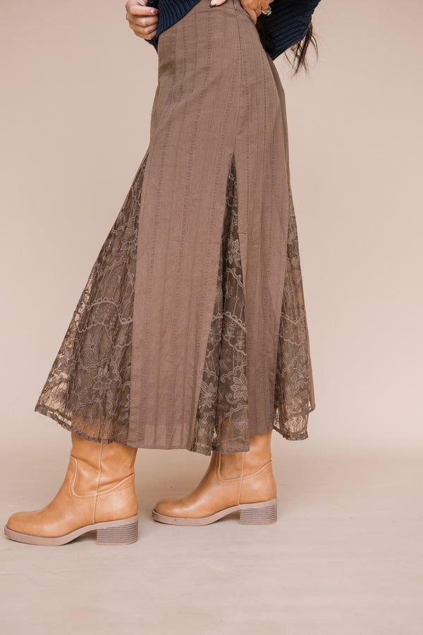 Rita Skirt-Dark Olive