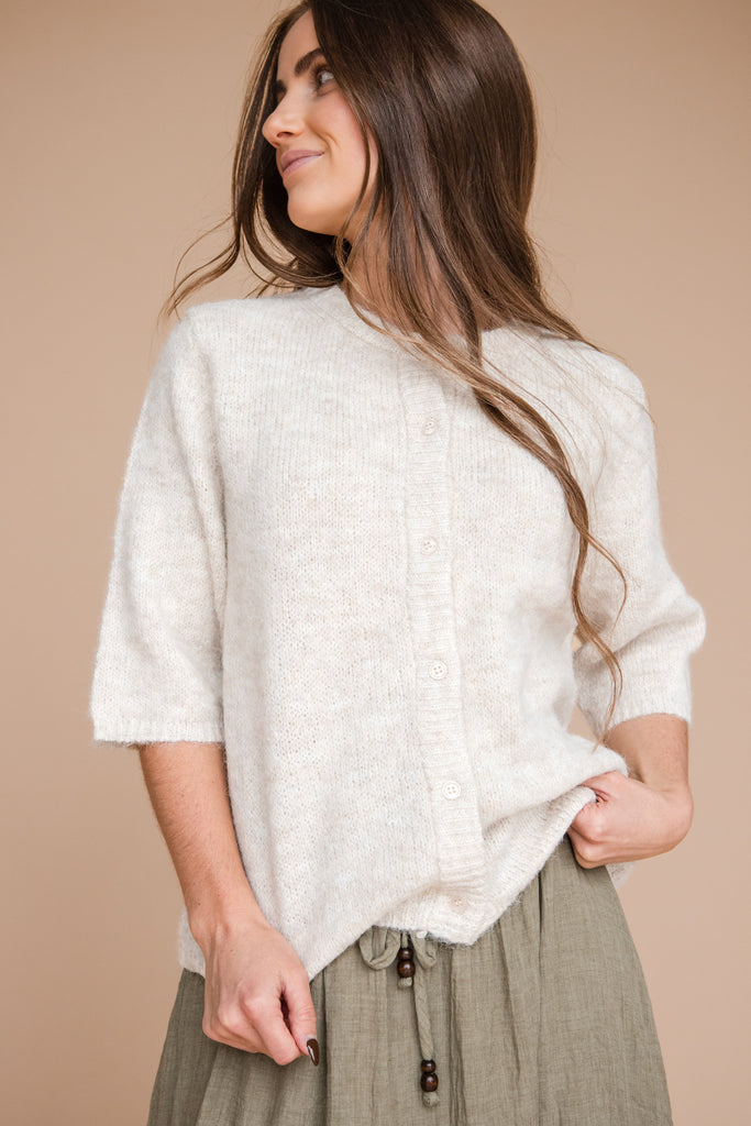 Marty Cardigan-Oatmeal