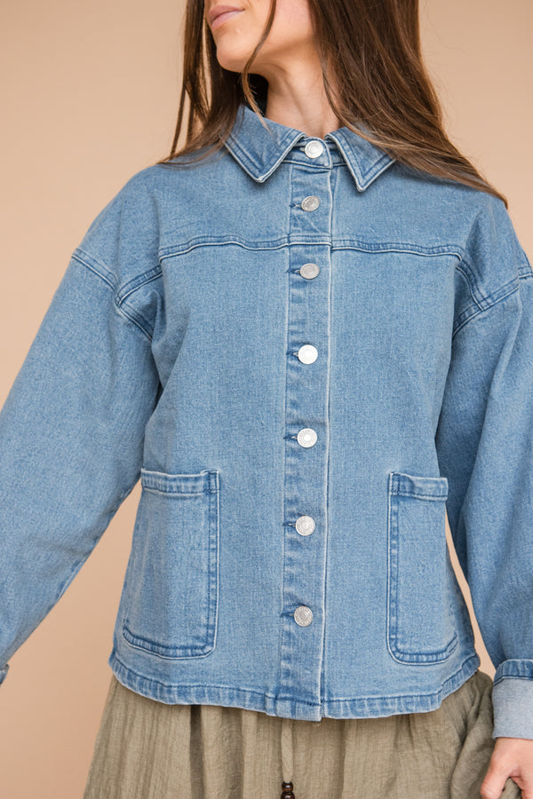 Kendra Jacket-Denim