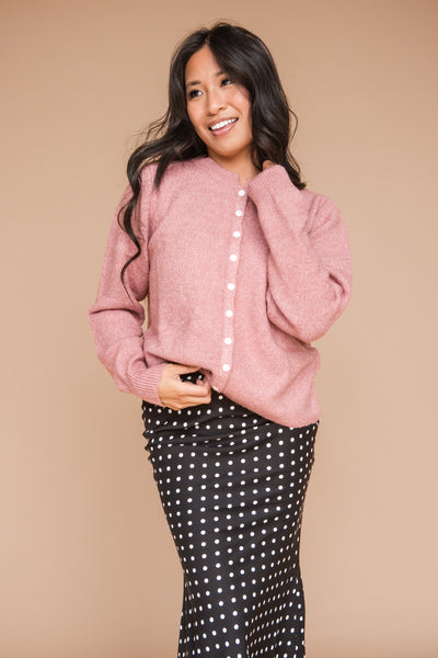 Nina Cardigan-Salmon