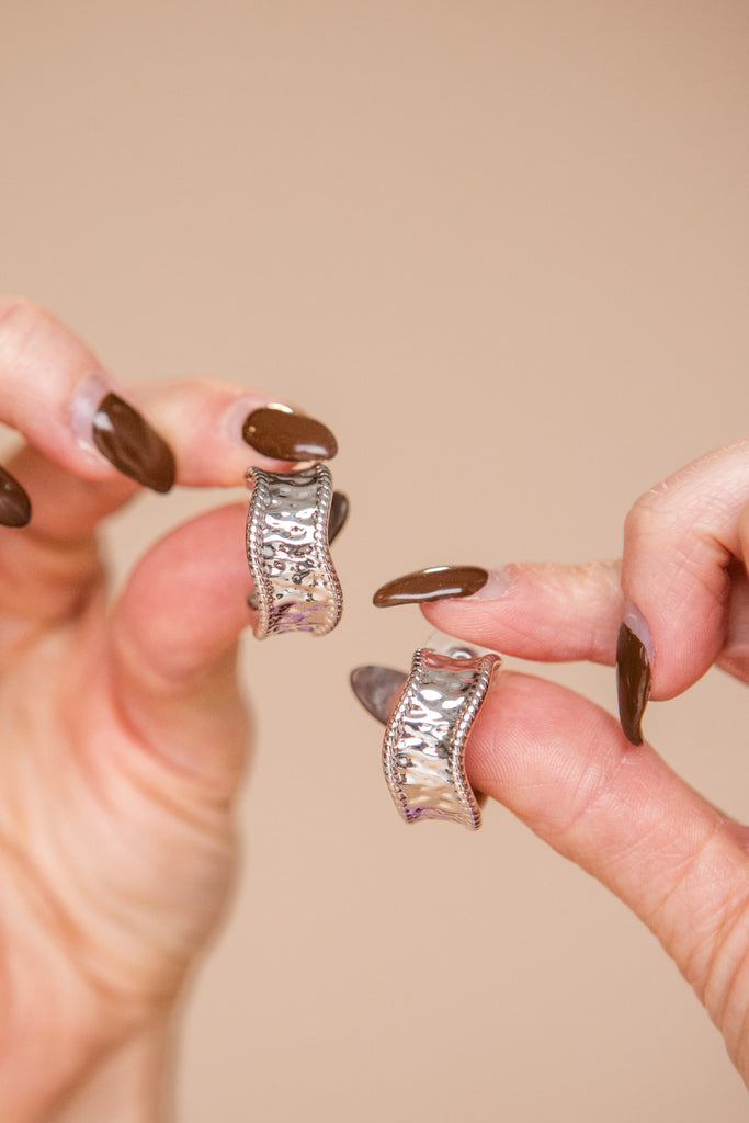 Carlie Earrings-18K Gold Dipped Silver