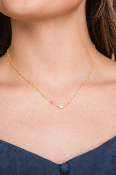 Annie Necklace-Gold