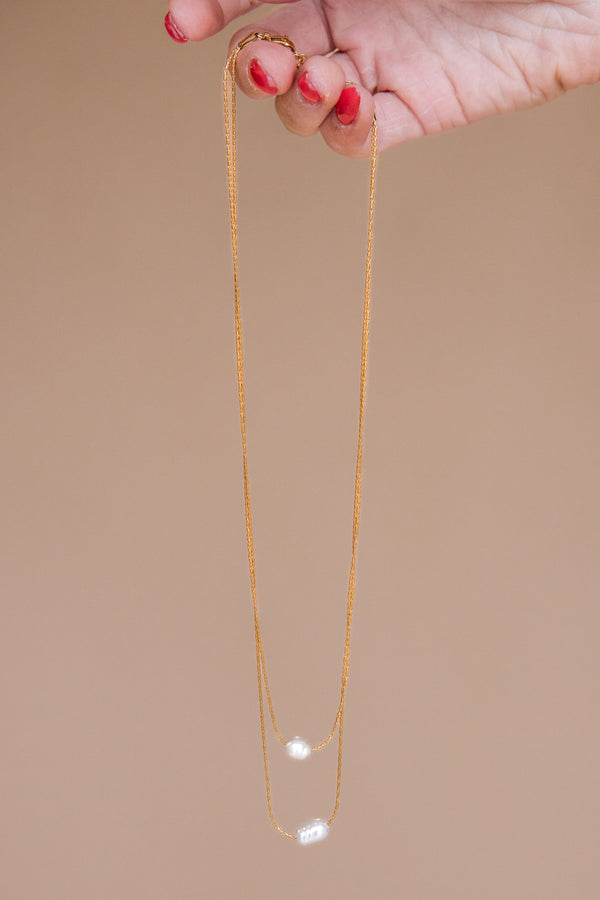 Gigi Necklace-Gold