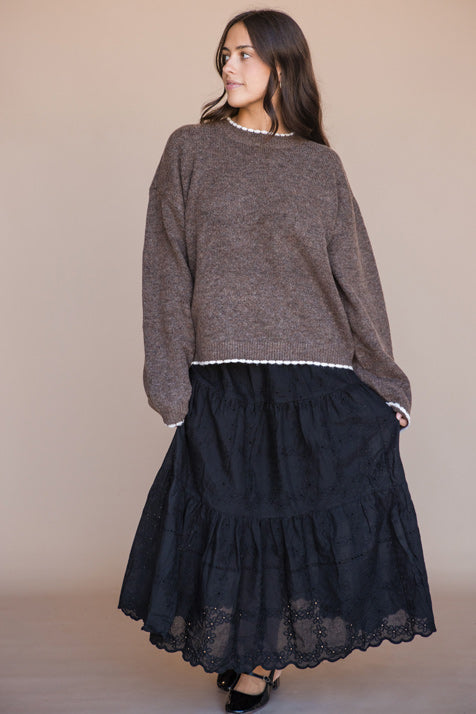 Selene Sweater-Mocha