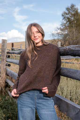 Ralphie Sweater-Brown