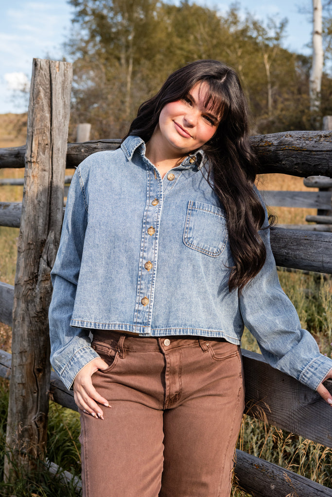 Winslow Top-Denim