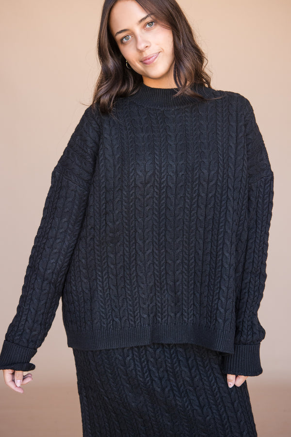 Viola Sweater-Black