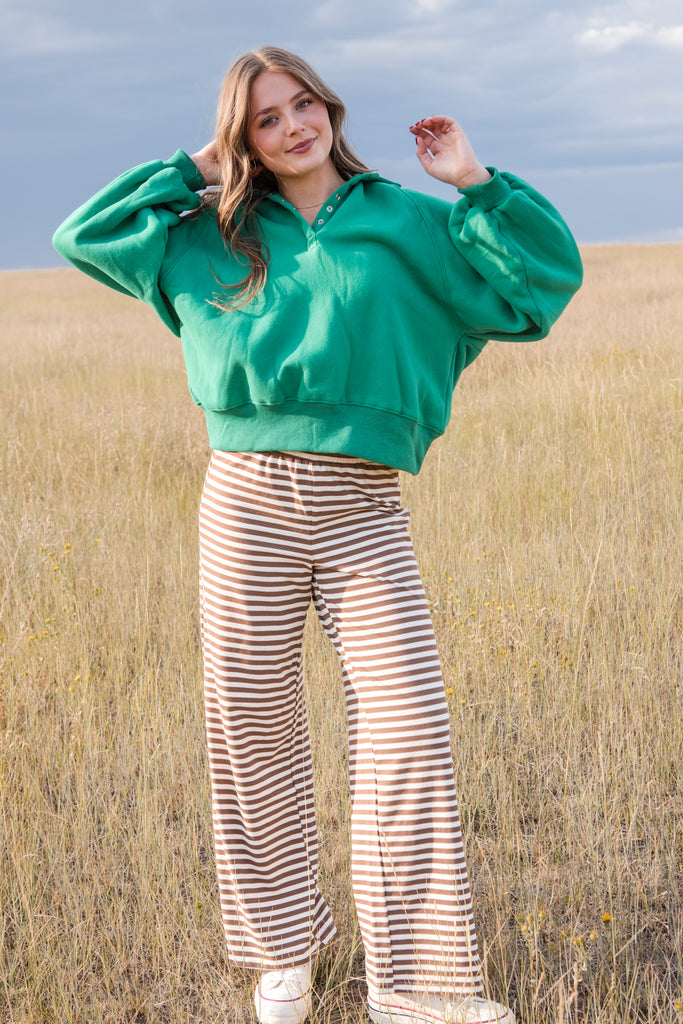 Kelsey Pullover-Green